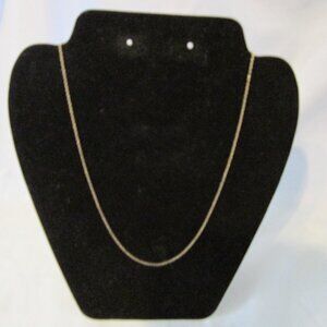 Vintage 10K Solid Yellow Gold Chain 18 Inches